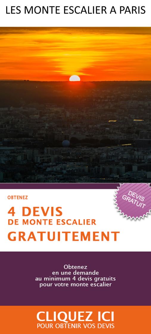 Paris Monte Escalier